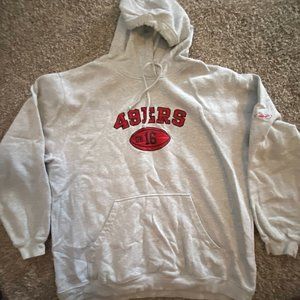 San Francisco 49ers #16 JOE MONTANA - Hoodie Pullover Sweater XL Reebok NFL